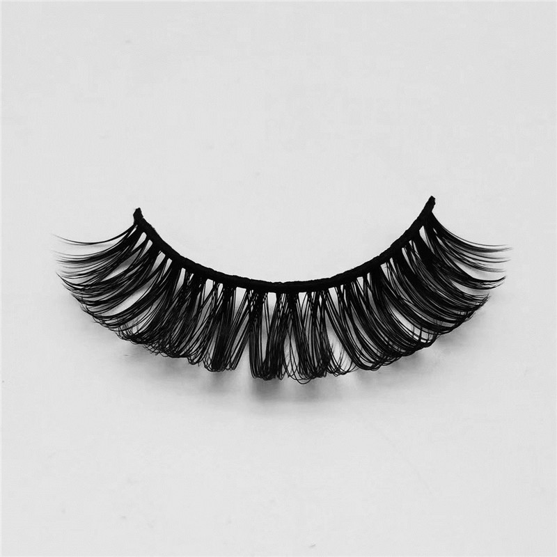 15mm キャットアイ ラッシュ D カール ロシアン ストリップ ラッシュ